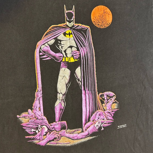 Vintage Batman 1988 t-shirt - Picture 3 of 6
